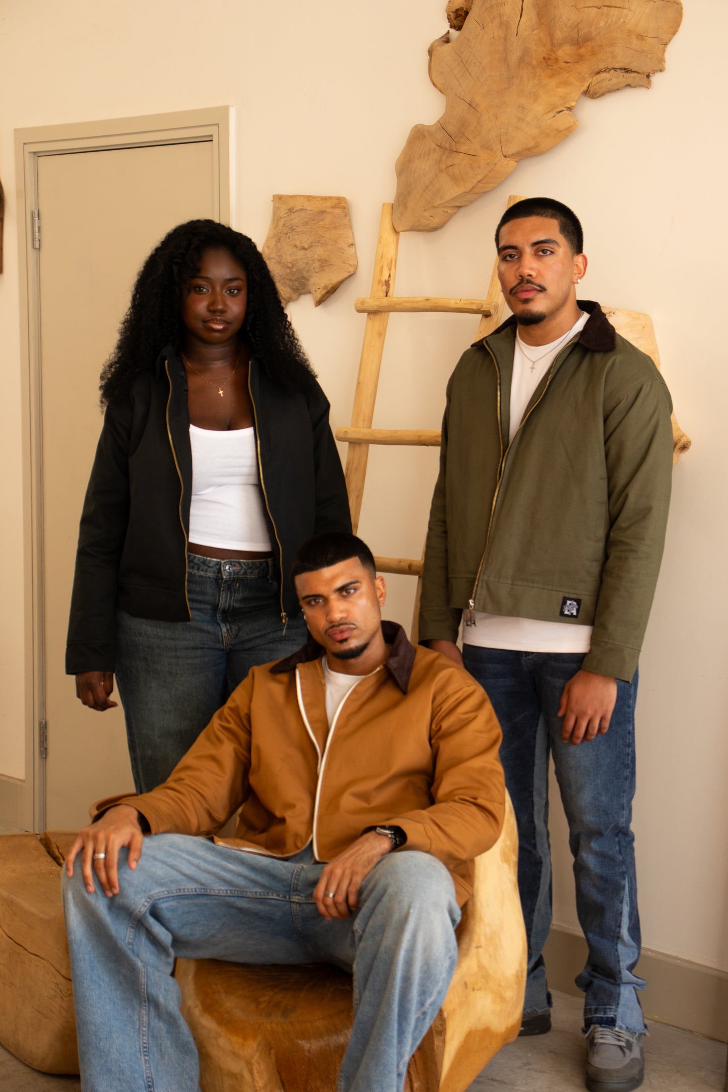 ‘Rooted’ Canvas Jacket