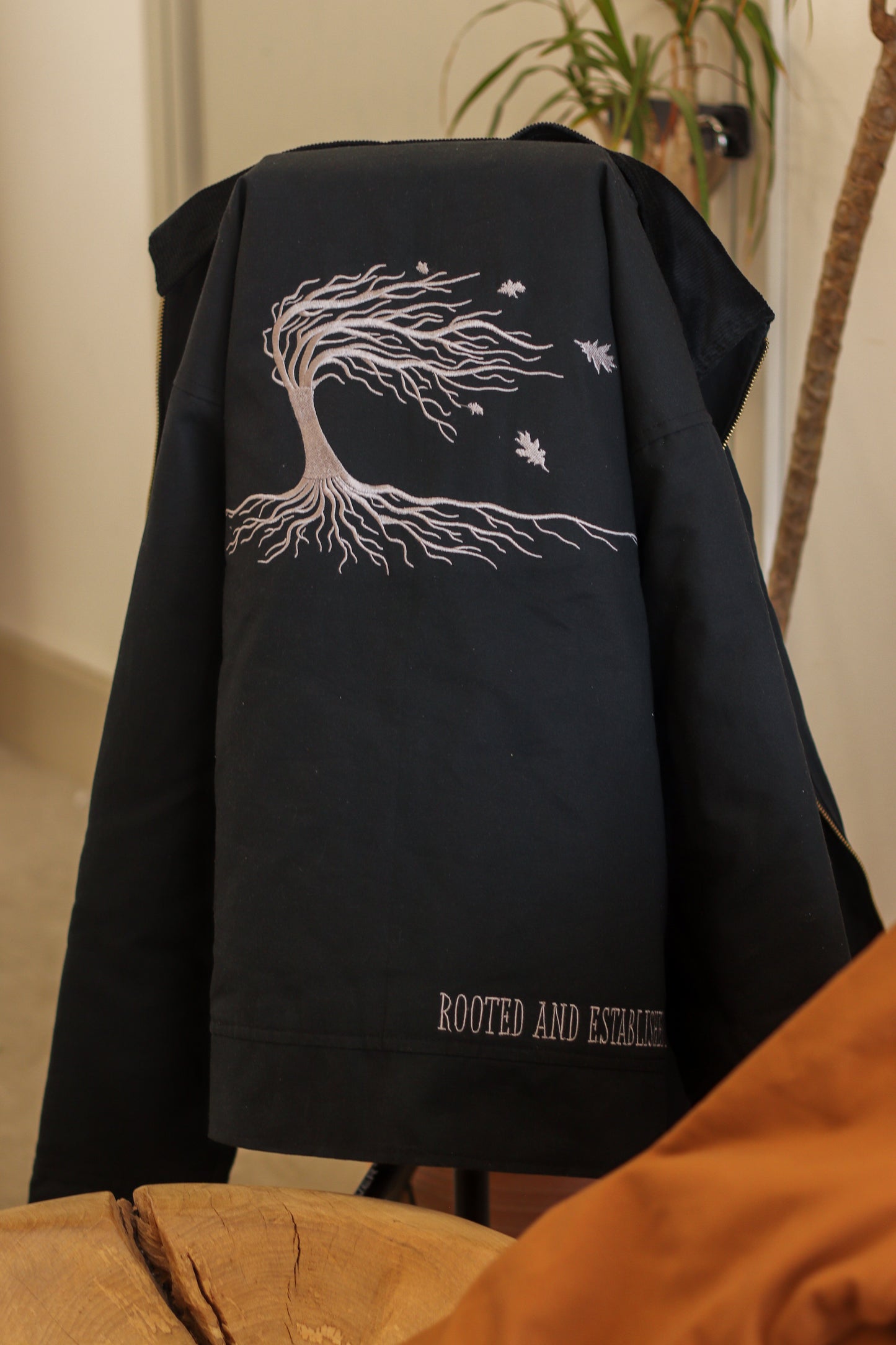 ‘Rooted’ Canvas Jacket