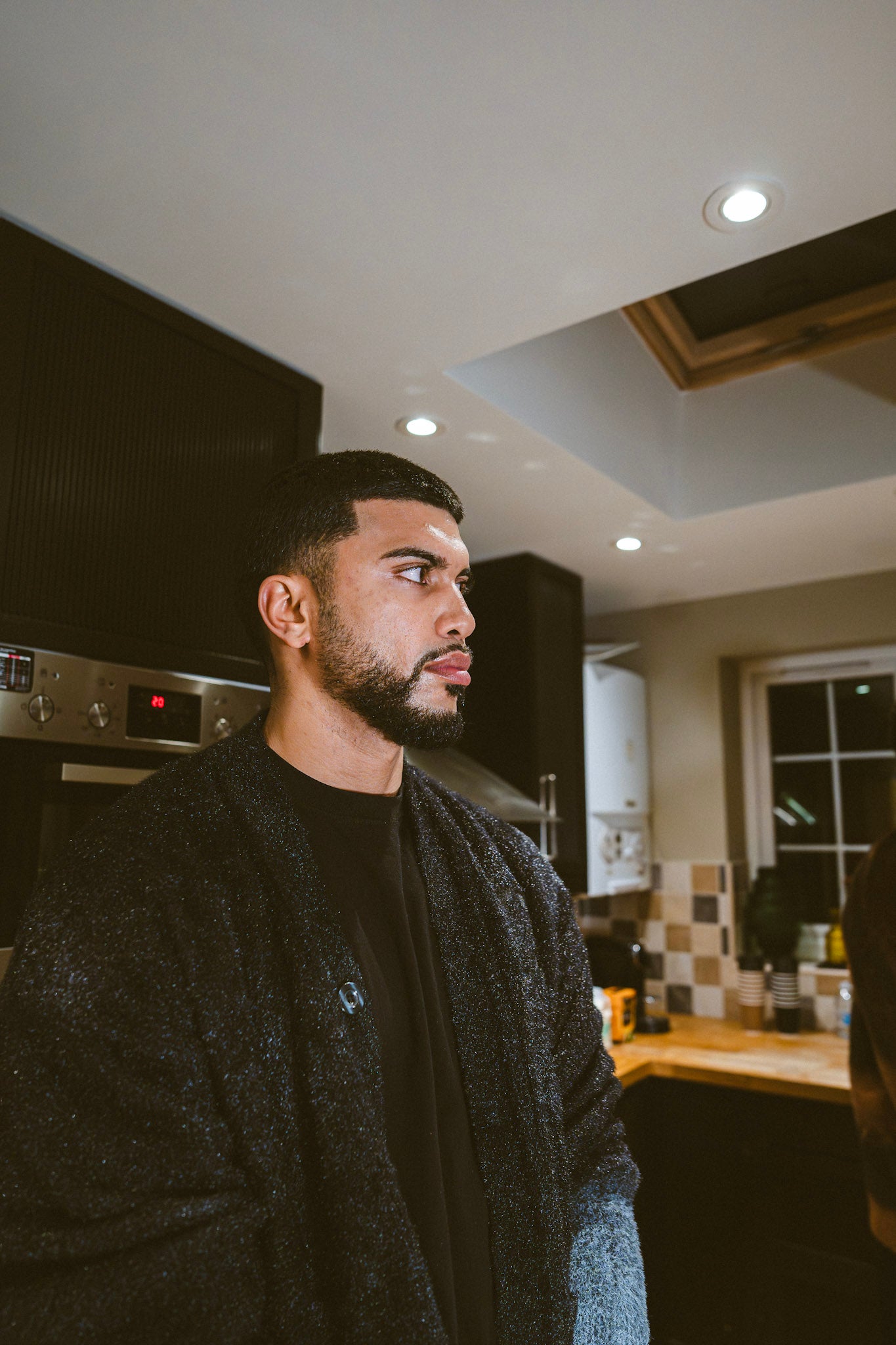 ‘Ash Monochrome’ Cardigan