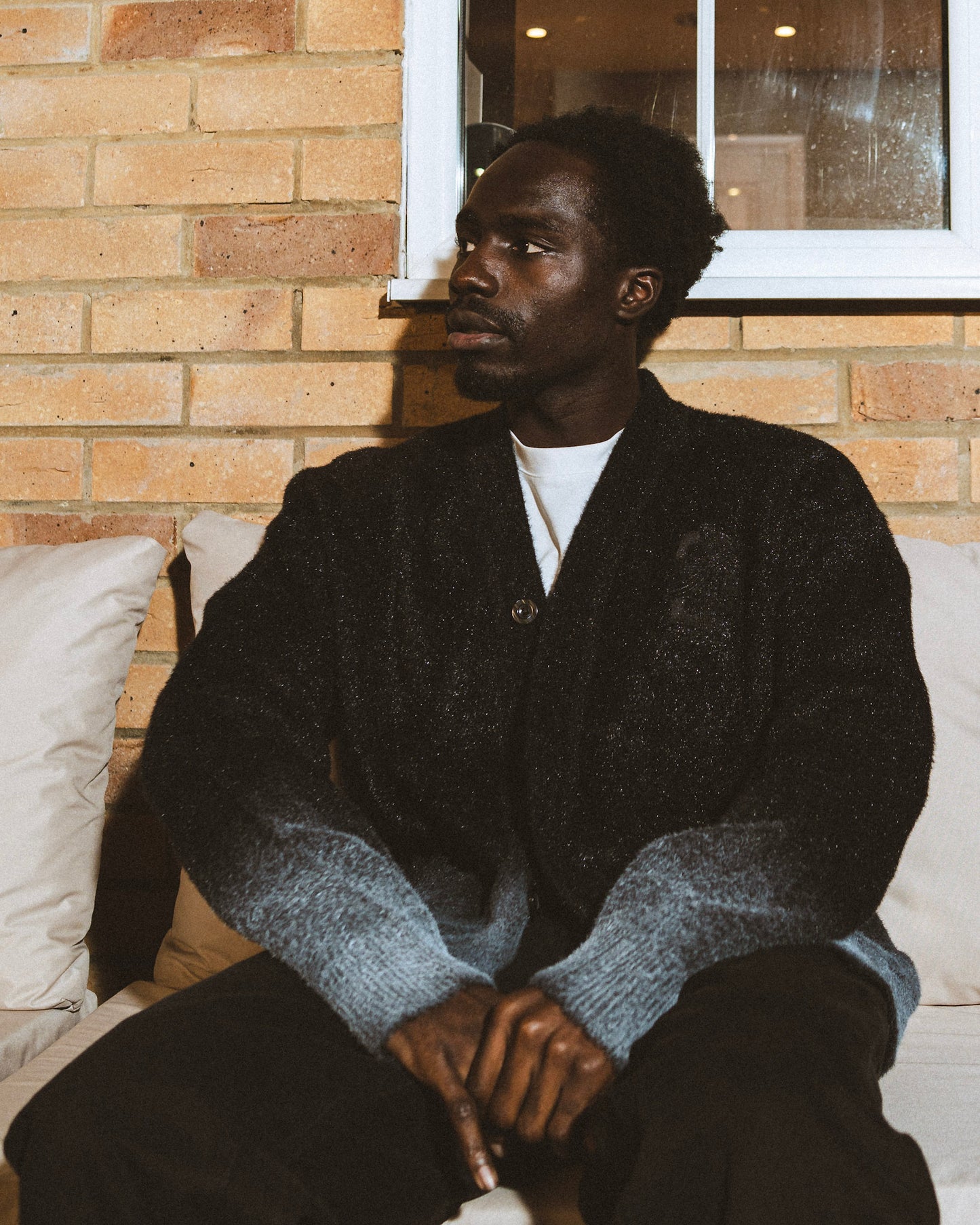 ‘Ash Monochrome’ Cardigan