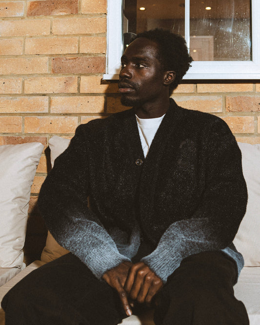 ‘Ash Monochrome’ Cardigan